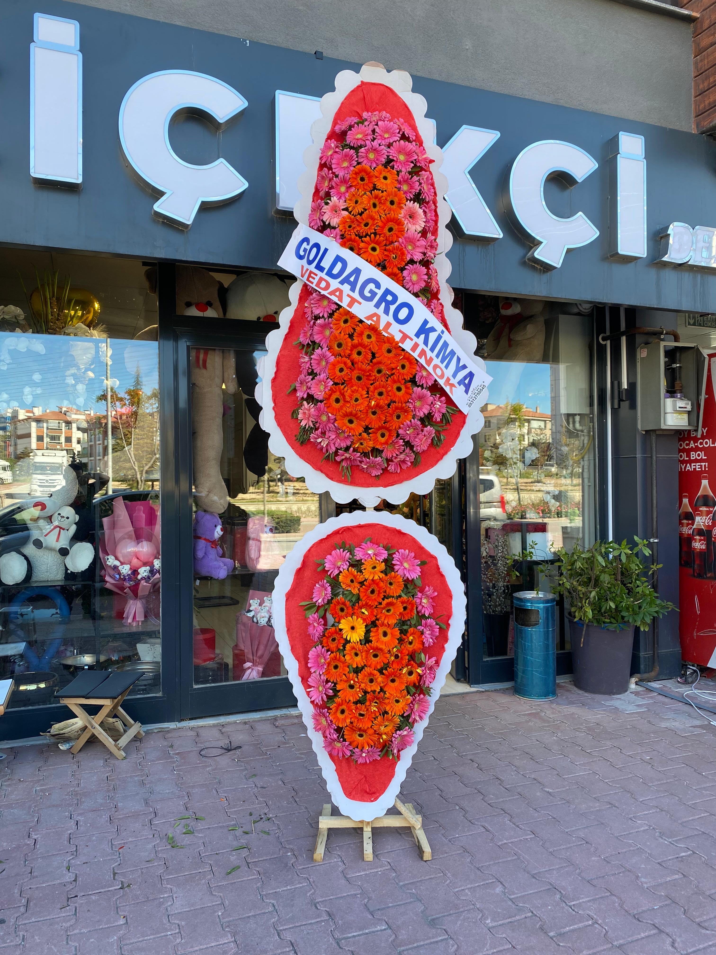 ikili büyük çelenk